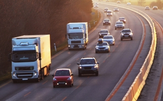 European truck delivery
